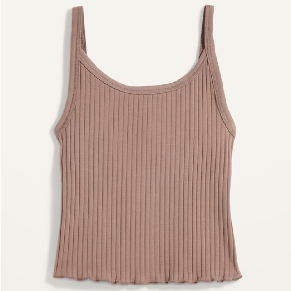Old Navy Women's Ribbed Tank Top - Espresso